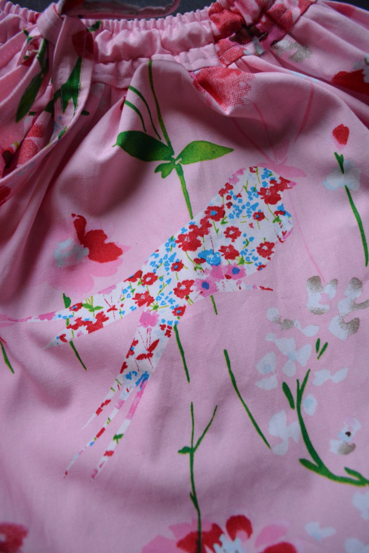 Woven print from L'Ouseau Fabrics